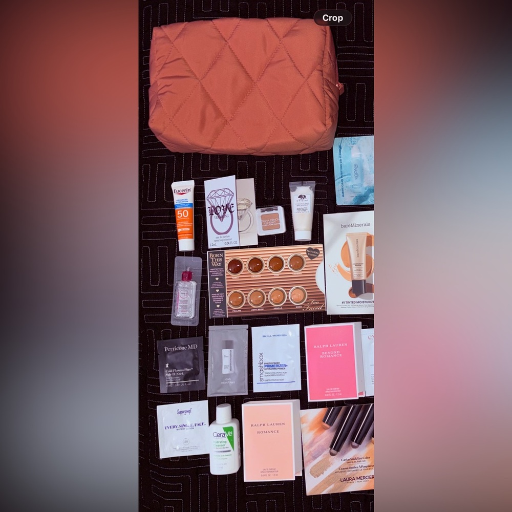 Pink makeup Bag with 26 Assorted Prestige Ulta Beauty Products - Picture 6 of 7